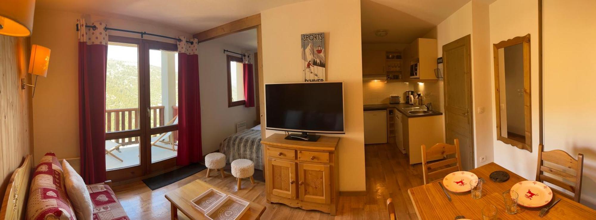 Ferienwohnung Cosy Montagne Valmeinier Exterior foto